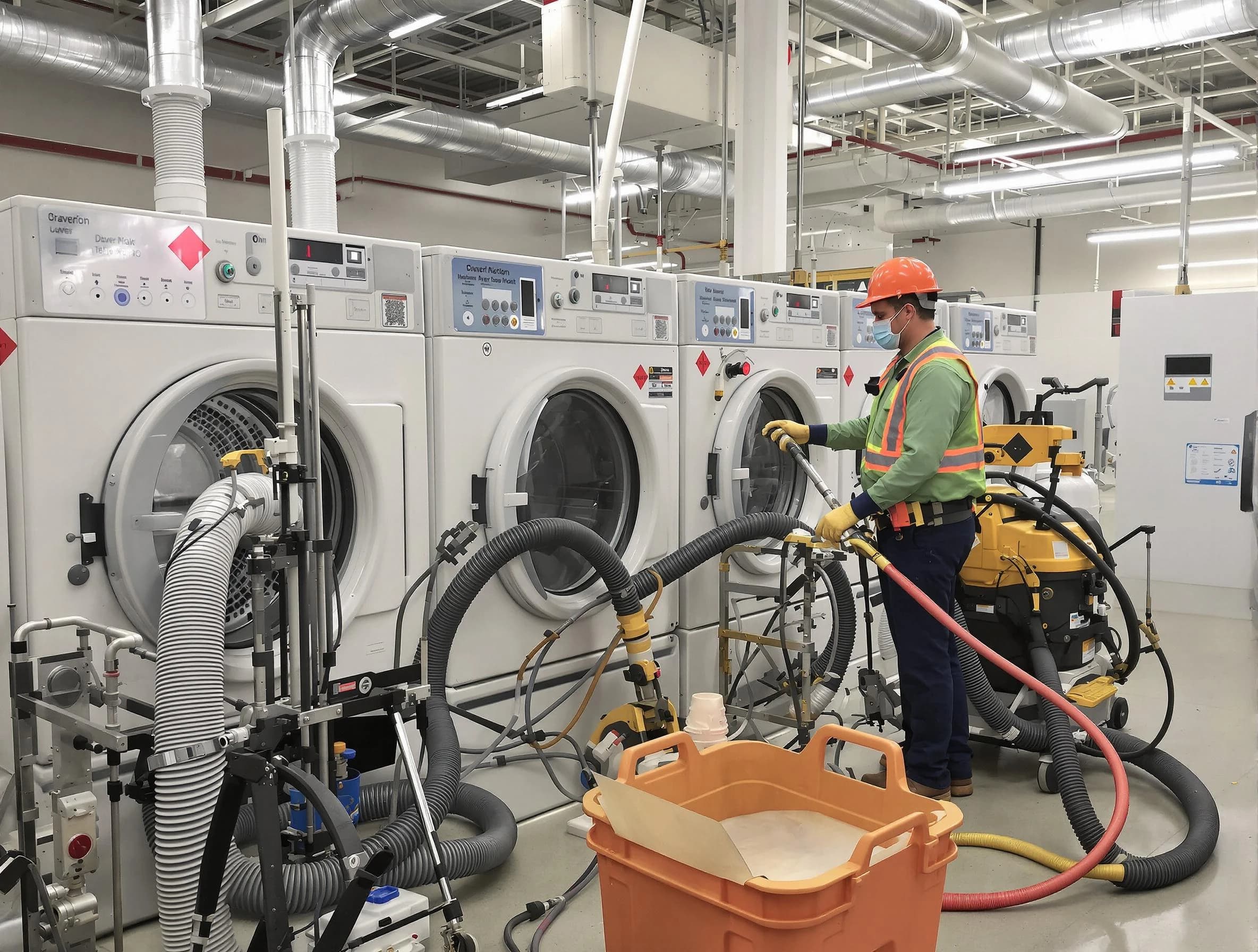 Commercial-grade dryer vent cleaning by Manchester Dryer Vent Cleaning in Manchester