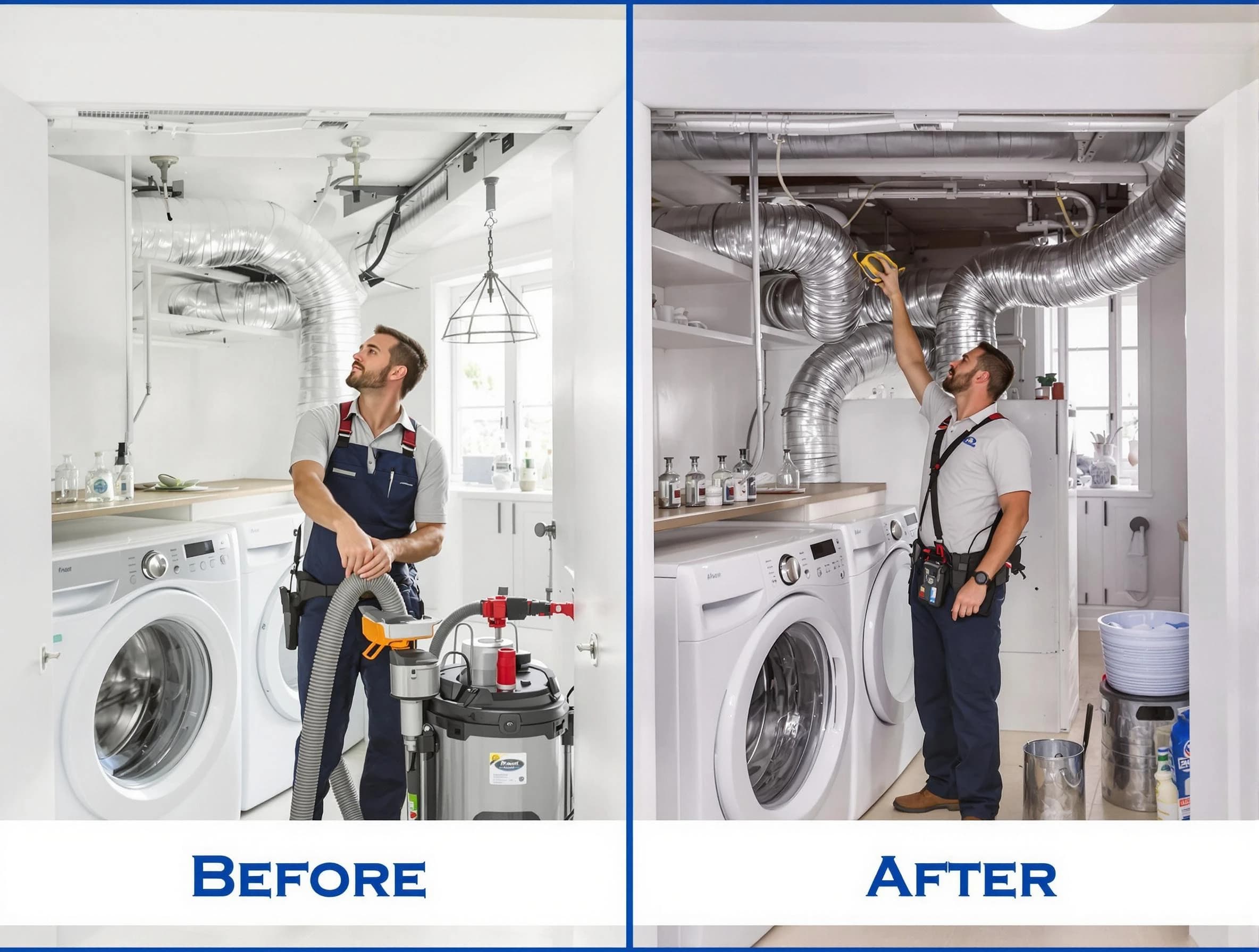 Expert gas dryer vent cleaning by Manchester Dryer Vent Cleaning in Manchester